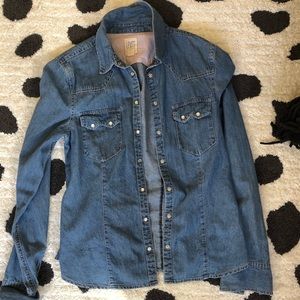 Levi’s Denim Button up top